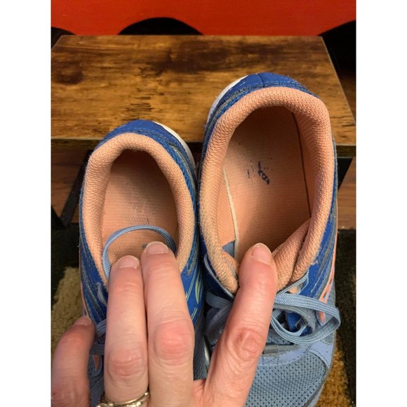 Saucony Cohesion 14 Woman's Size 6W  Blue Coral Running Shoes Tennis Walking - Picture 6 of 7